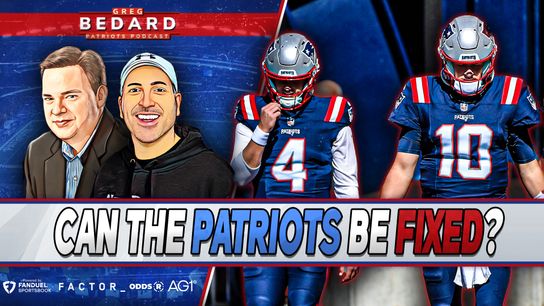 .@fdsportsbook & @drink_ag1 Bedard Patriots Podcast: How to fix the broken Pats taken at BSJ Headquarters (Patriots)